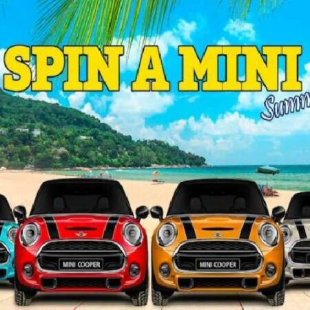 Win One of 4 Mini Coopers in the Spin-a-Mini “Summer” Tournament
