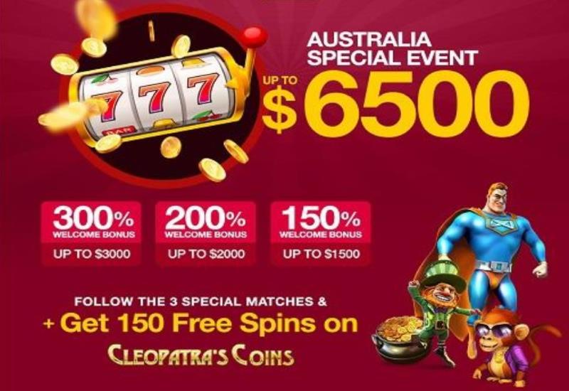 Australia Big Match Bonus Offer