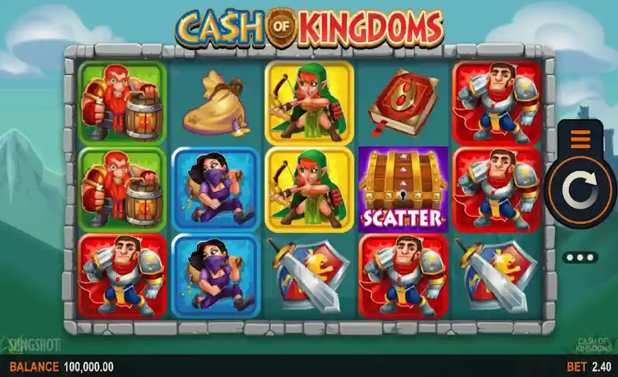 Cash of Kingdoms Game Play