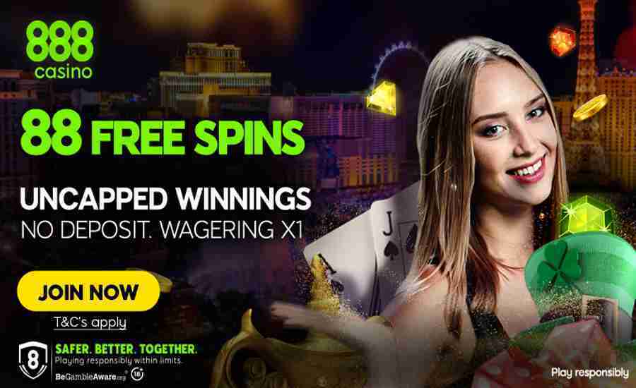 888 casino 88 free spins ( No Deposit Required )