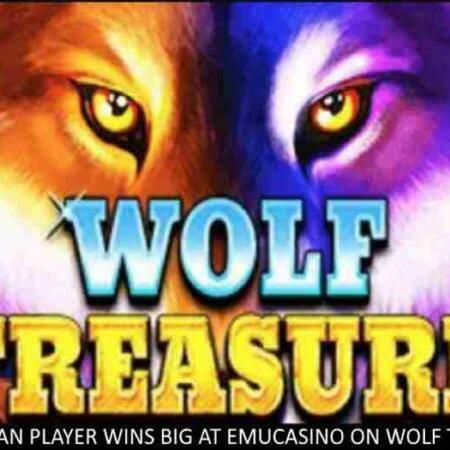 Wolf Treasure Paves Way for another Big Win at EmuCasino
