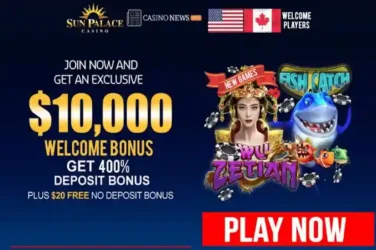 Sun Palace Welcome Bonus Code