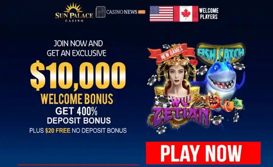 Sun Palace Welcome Bonus Code