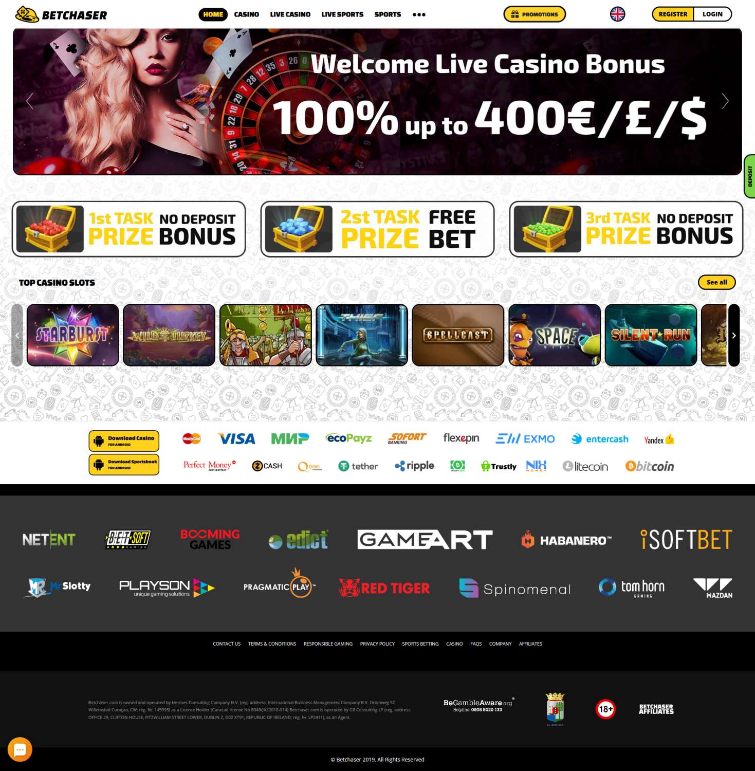 betchaser casino online