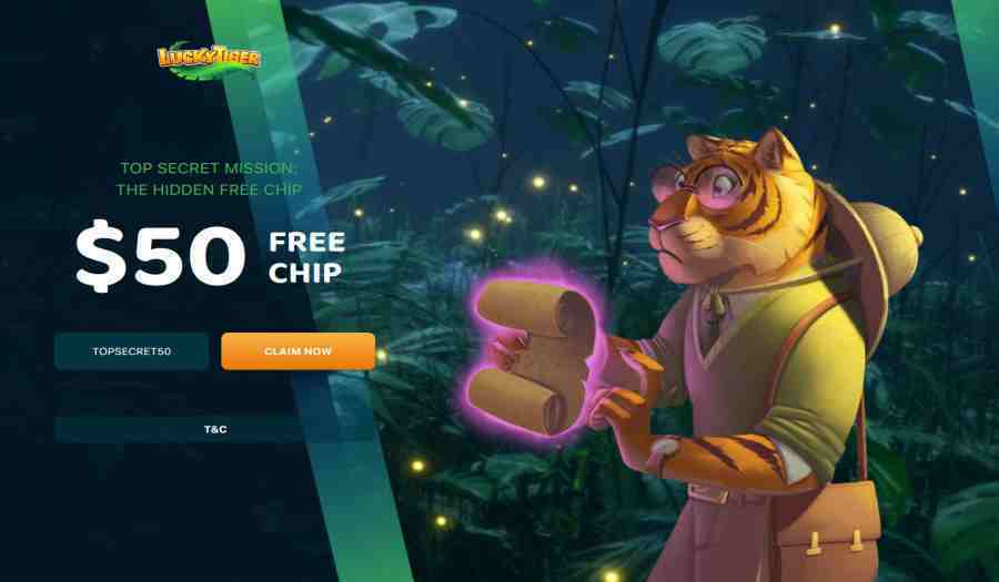 Lucky Tiger Casino Free Chip No Deposit Bonus