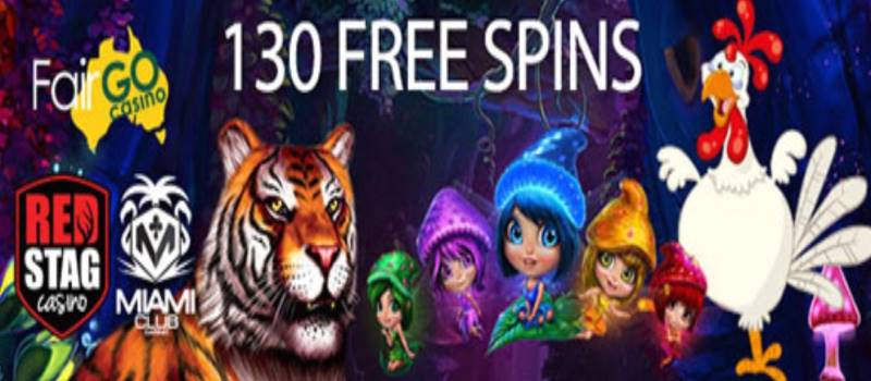 130 Free Spins Codes