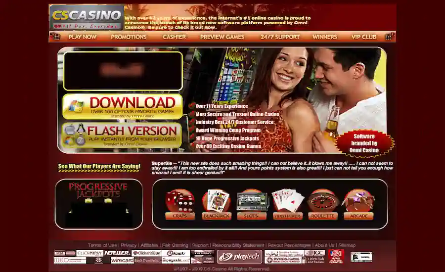 Cs Casino Screenshot
