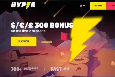 hyper casino welcome bonus
