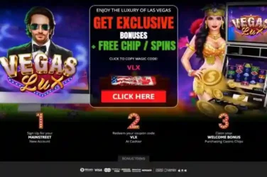 High Country vegas lux Bonus Code