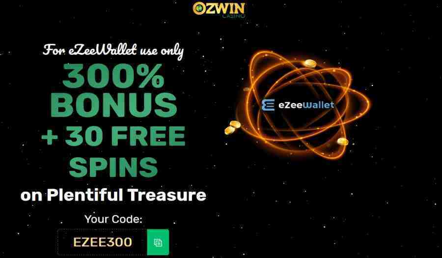 Ozwin Casino Plentiful Treasure Bonus Spins