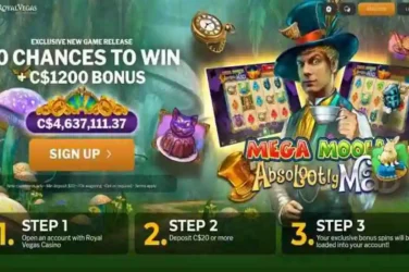 Royal Vegas Casino 50 Chances to win