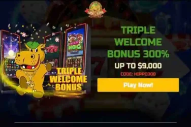 luckyhippo bonus hippo300