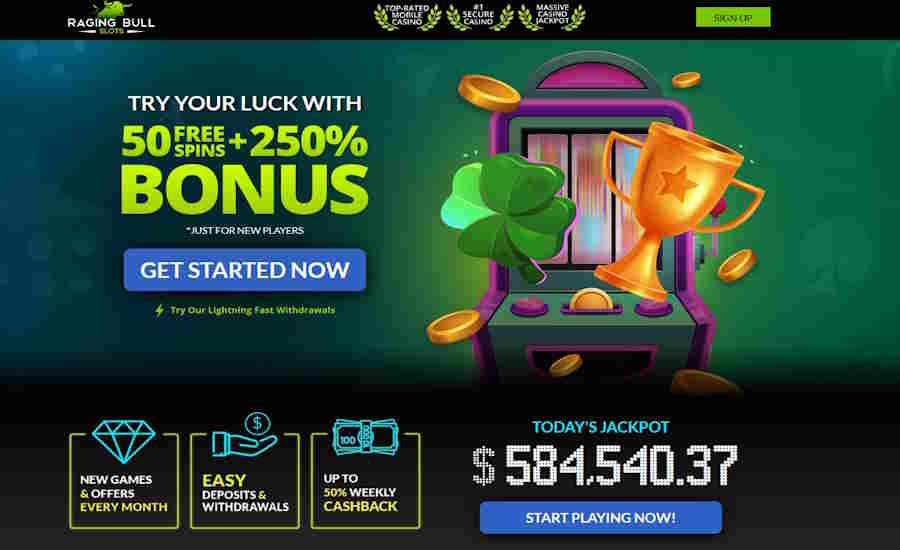 Screenshot Raging Bull Casino