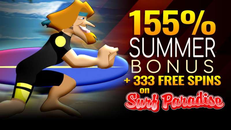Summer Surf Paradise Free Spins Bonuses