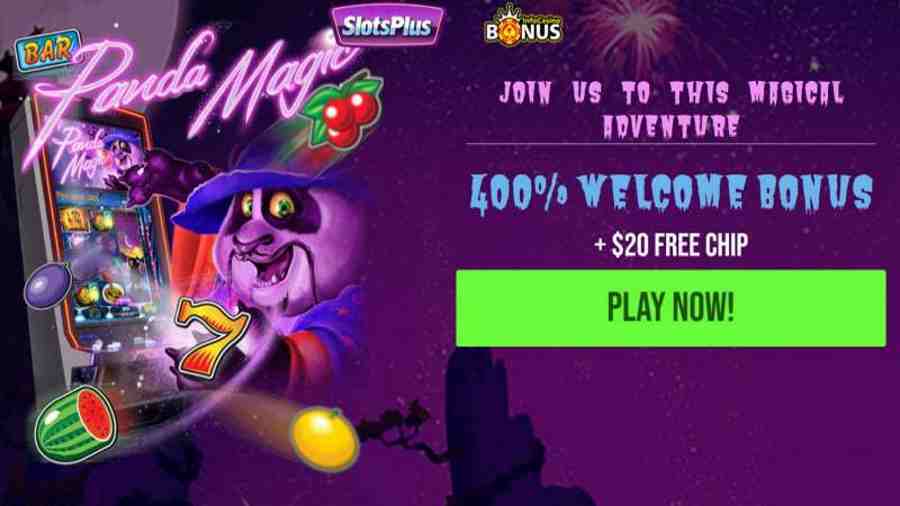 Slots Plus Bonus Code PMG20 