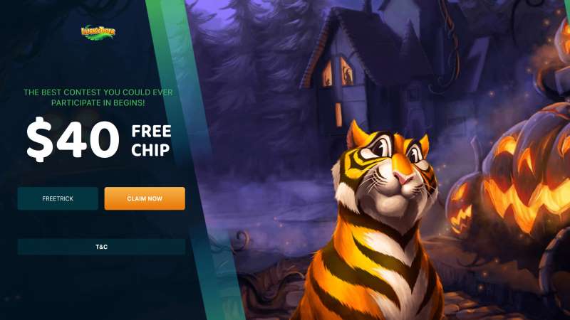 Lucky Tiger Bonus Code FREETRICK