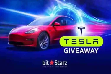 Bitstarz Tesla Model3 Giveaway