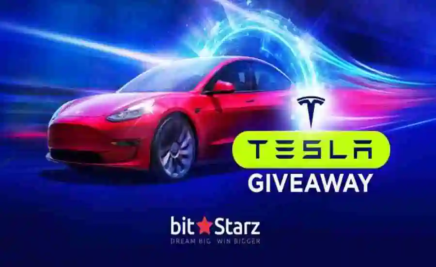 Bitstarz Tesla Model3 Giveaway