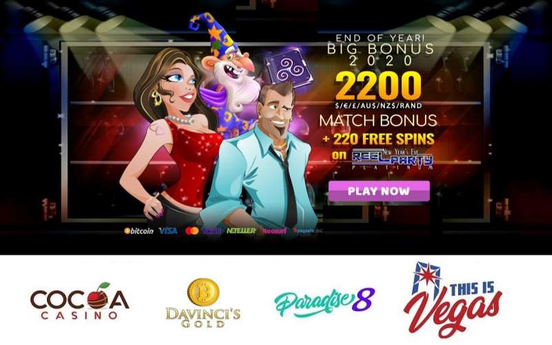 End Of Year Bonuses & Free Spins