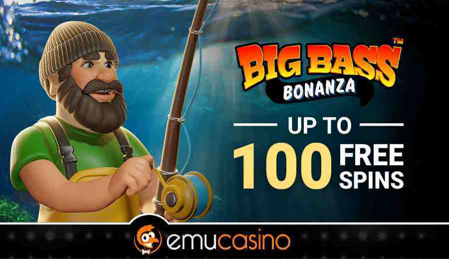 EmuCasino Big Bass Bonanza free Spins