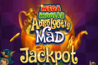 absolootly mad mega moolah slot splashscreen