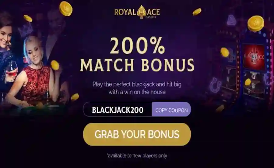 royalace blackjack200 code