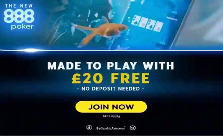 888 Poker No Deposit Bonus