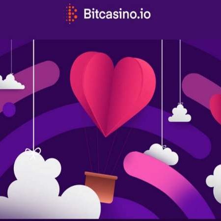 Bitcasino Valentines Day has the key to your heart with BIG RED HEART promo