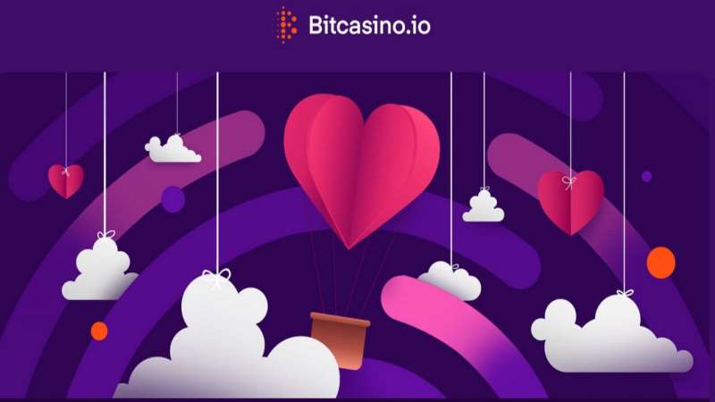 Bitcasino Valentines BIG RED HEART Promo