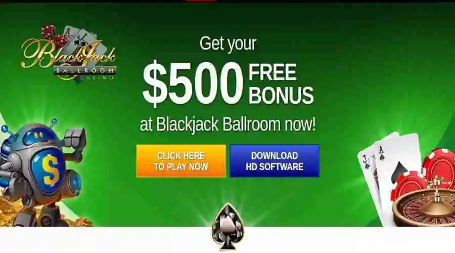 Blackjack Ballroom Casino Welcome Bonus