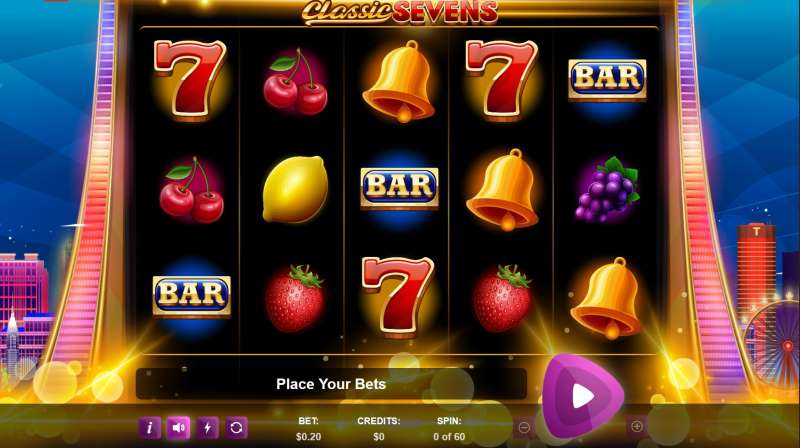 Classic Sevens Screenshot Classic Sevens Screenshot