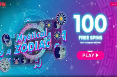 spin casino 100 free spins Mystical Zodiac