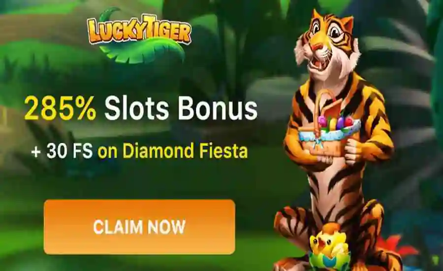 Lucky Tiger Casino Diamond Fiesta Spins