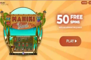 rubyfortune mahiki island free spins