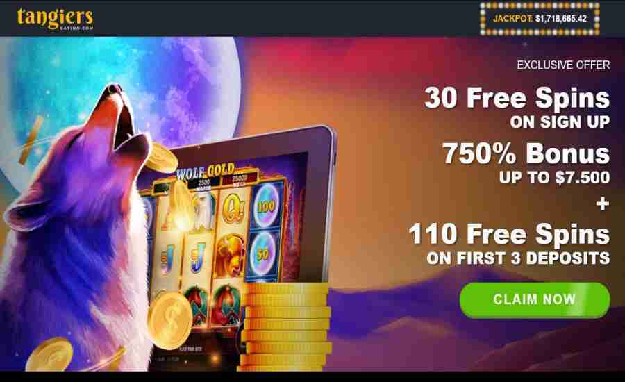 Tangiers Casino Wolf Gold Bonus Spins