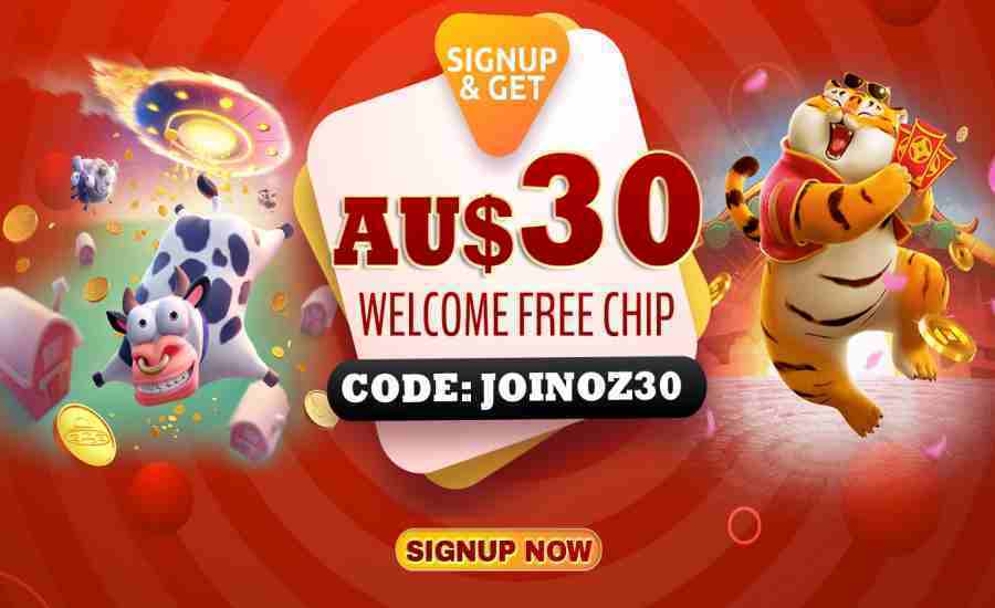 OzLasVegas AU$30 Free Chip No Deposit Bonus