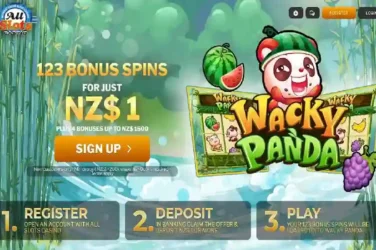 Wacky Panda 123 bonus Spins