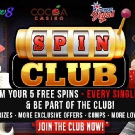 The New Spin Club – Get 5 Free Spins Daily – New Game