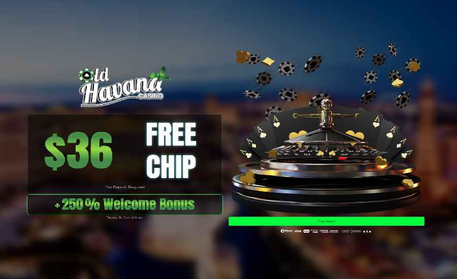 Kasino Havana Lama $36 Gratis Chip FPC36