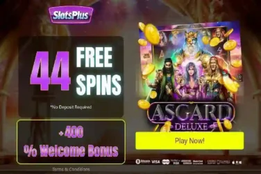 Slots Plus Casino Asgard Deluxe bonus