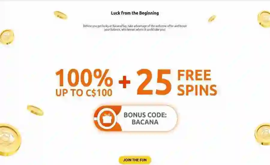 Bacanaplay Casino Book of Dead Bonus Spins