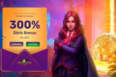 Shazam Casino Bitcoin Bonus Spins