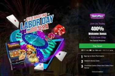 Slots Plus Labour day Bonus Code LDY20C