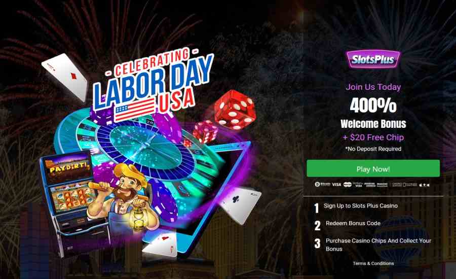 Slots Plus Kode Bonus Hari Buruh