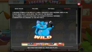 Secret Life Of Cats Wild Symbol Screenshot