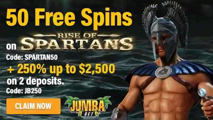 jumbabet casino rise of spartans bonus
