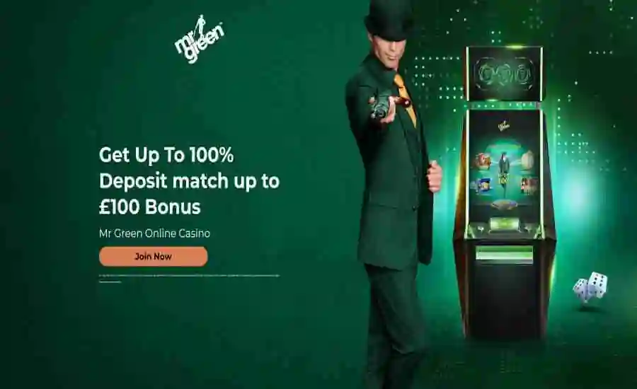 Mr Green Casino UK Bonus Match