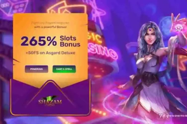 Shazam Casino Asgard Deluxe Bonus Spins