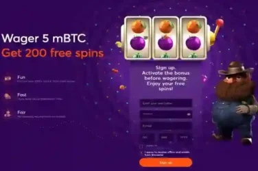 bitcasino wager 5mBTC frees pins