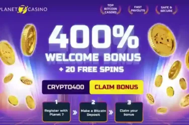 planet 7 Welcome Bonus 20 Free Spins